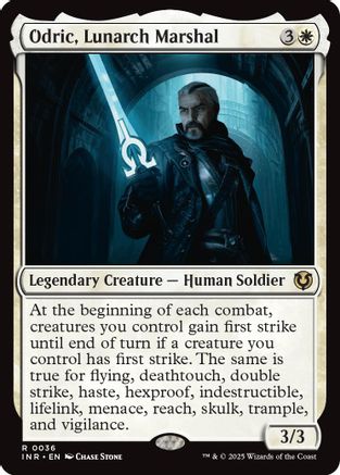 Odric, Lunarch Marshal (INR036) Foil - Innistrad Remastered | Silver Goblin