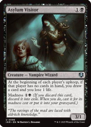 Asylum Visitor (INR096) Foil - Innistrad Remastered | Silver Goblin