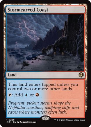 Stormcarved Coast (INR285) Foil - Innistrad Remastered | Silver Goblin