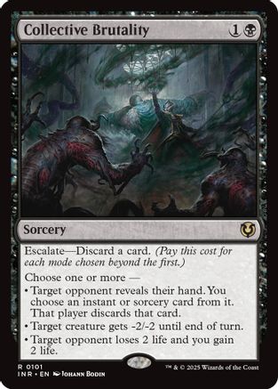 Collective Brutality Foil (101) - Innistrad Remastered | Silver Goblin