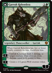 Garruk Relentless // Garruk, the Veil-Cursed [Innistrad Remastered] | Silver Goblin