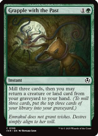 Grapple with the Past Foil (199) - Innistrad Remastered | Silver Goblin