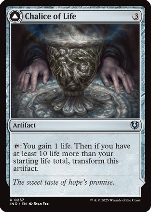 Chalice of Life (INR257)  - Innistrad Remastered | Silver Goblin