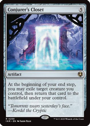 Conjurer's Closet (INR259) Foil - Innistrad Remastered | Silver Goblin