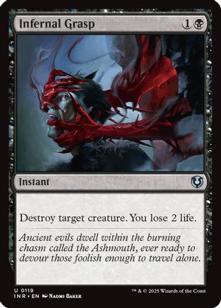 Infernal Grasp Foil (119) - Innistrad Remastered | Silver Goblin