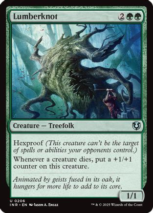 Lumberknot Foil (206) - Innistrad Remastered | Silver Goblin