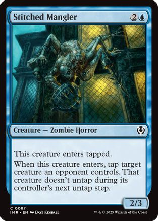 Stitched Mangler Foil (087) - Innistrad Remastered | Silver Goblin