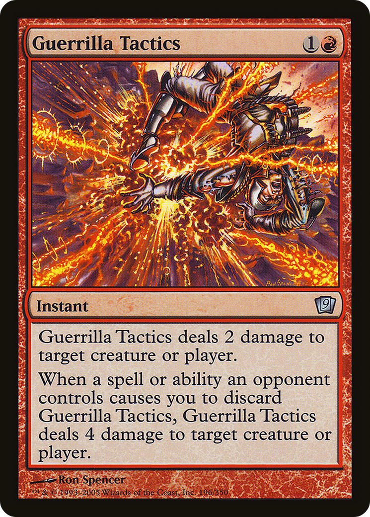 Guerrilla Tactics (196) - Ninth Edition