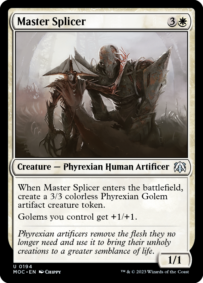 Master Splicer [March of the Machine Commander] | Silver Goblin