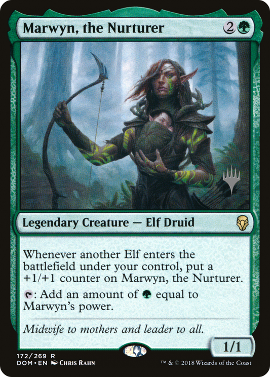 Marwyn, the Nurturer (Promo Pack) [Dominaria Promos] Foil
