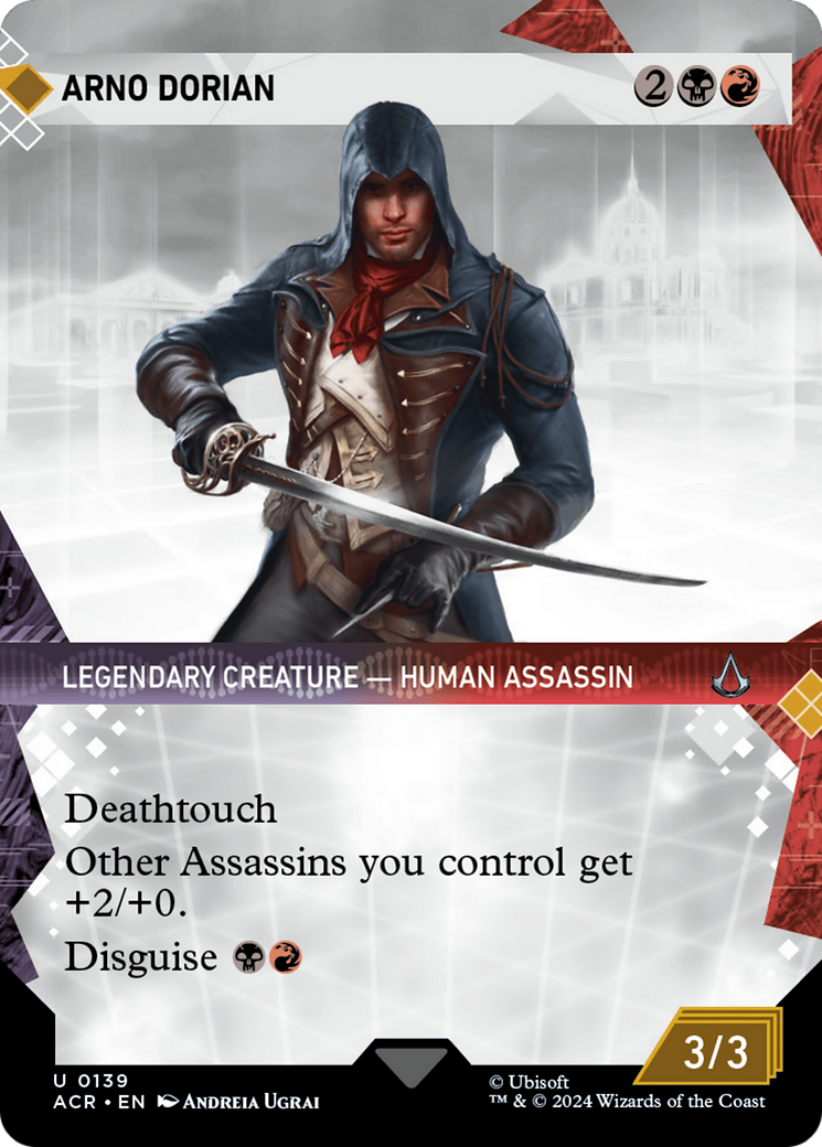 Arno Dorian (Showcase) (139) Foil - Assassin's Creed