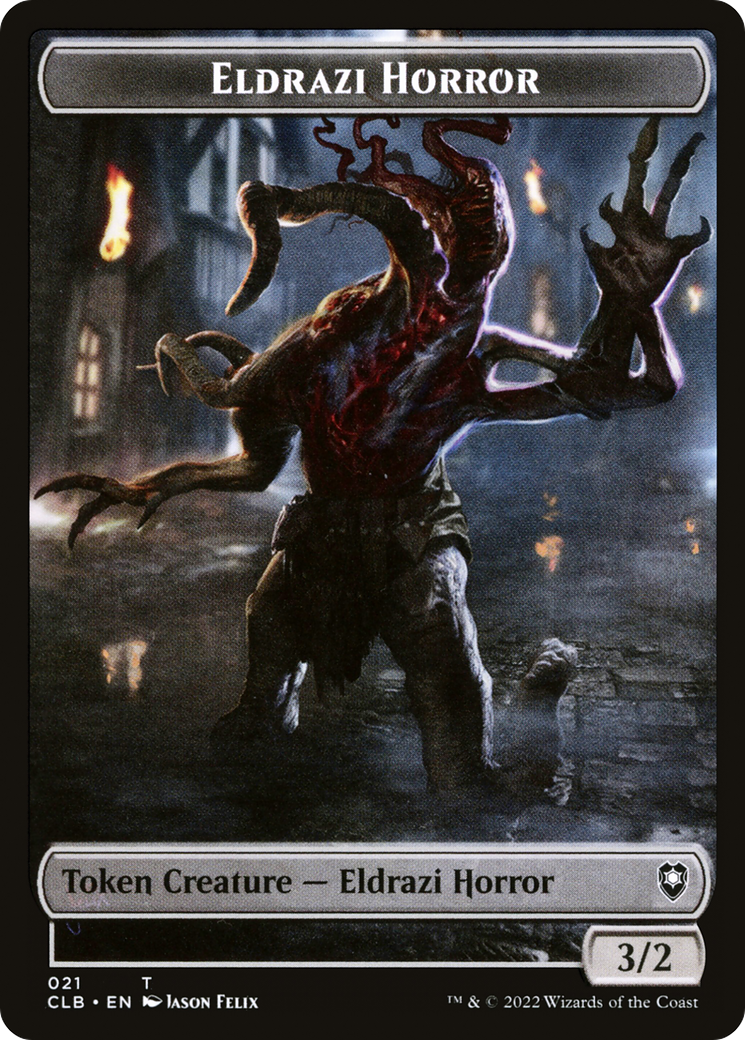 Eldrazi Horror (021) - Battle for Baldur's Gate Tokens