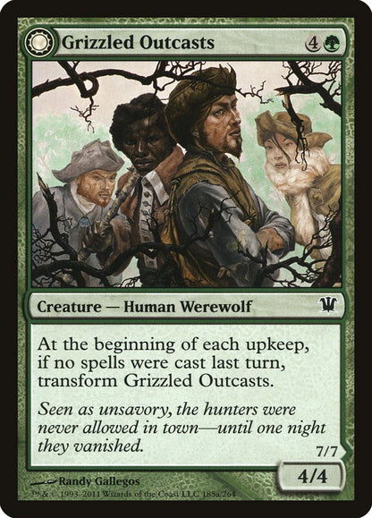 Grizzled Outcasts (185) Foil - Innistrad