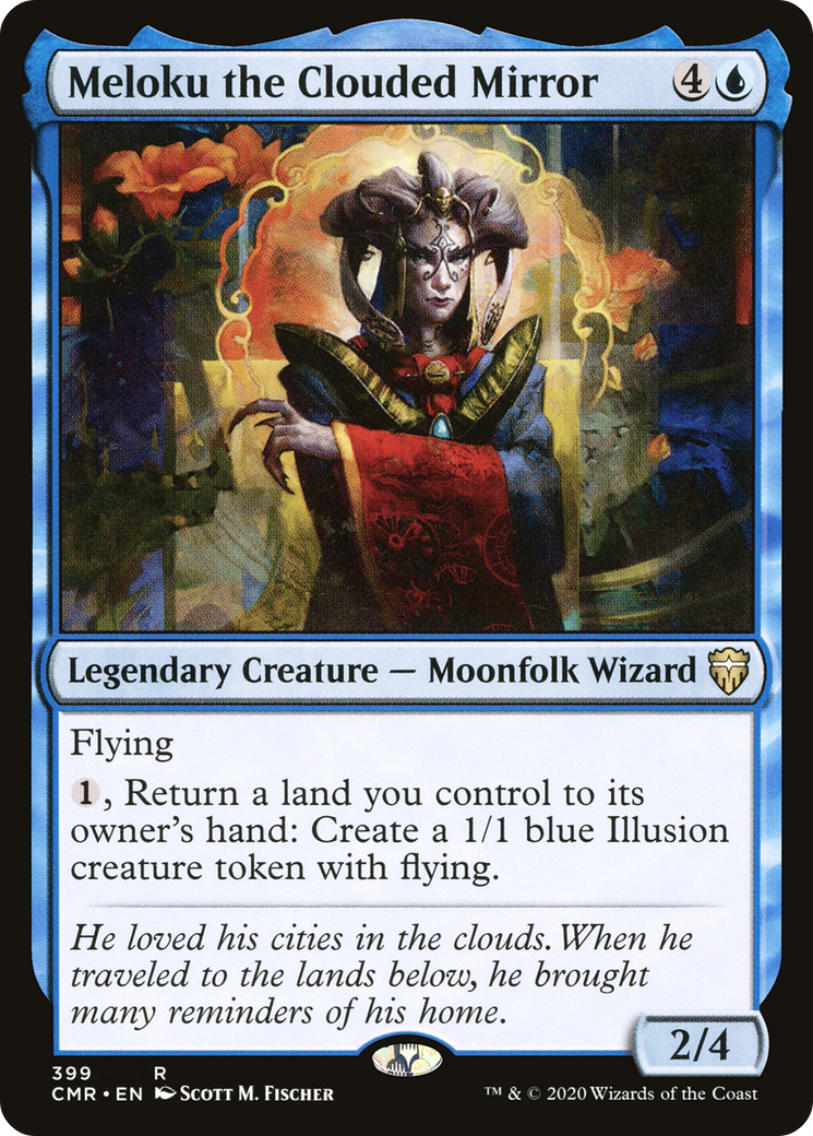 Meloku the Clouded Mirror (399) - Commander Legends