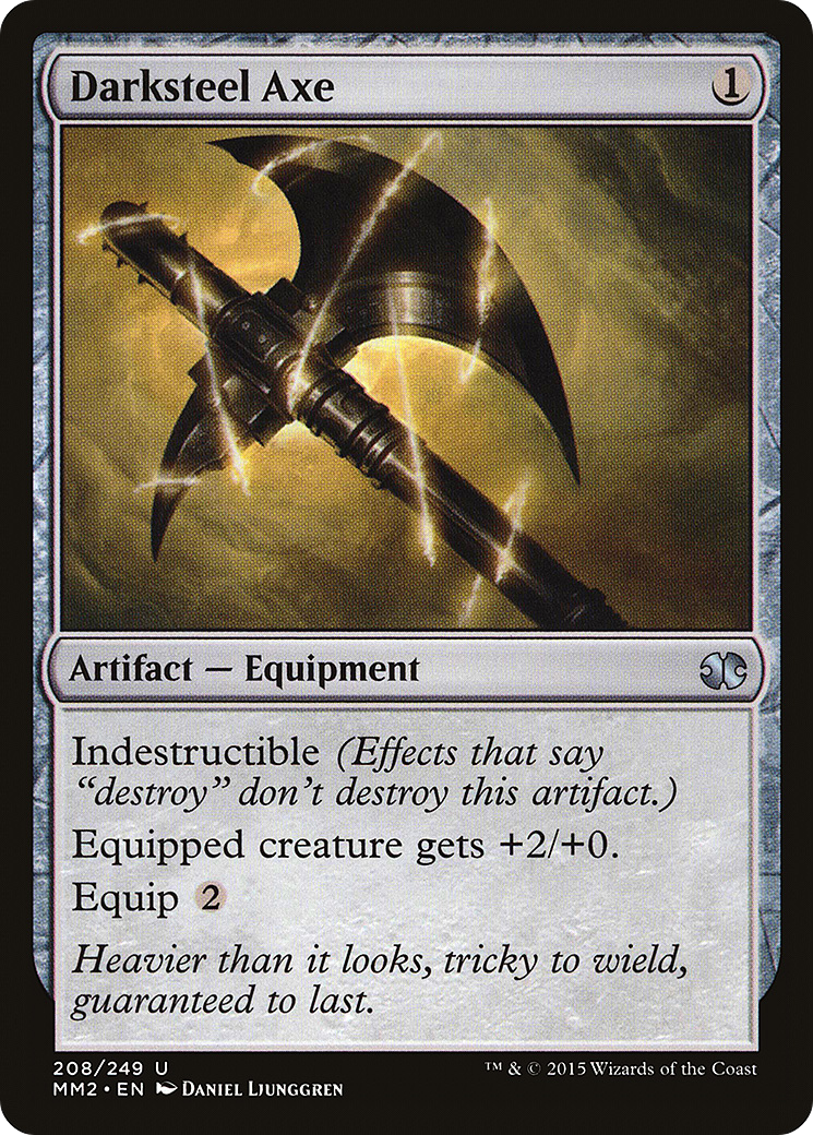 Darksteel Axe (208) - Modern Masters 2015
