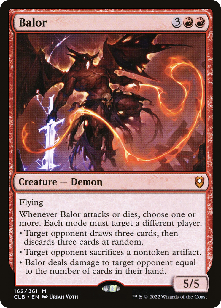 Balor (162) - Commander Legends: Battle for Baldur's Gate