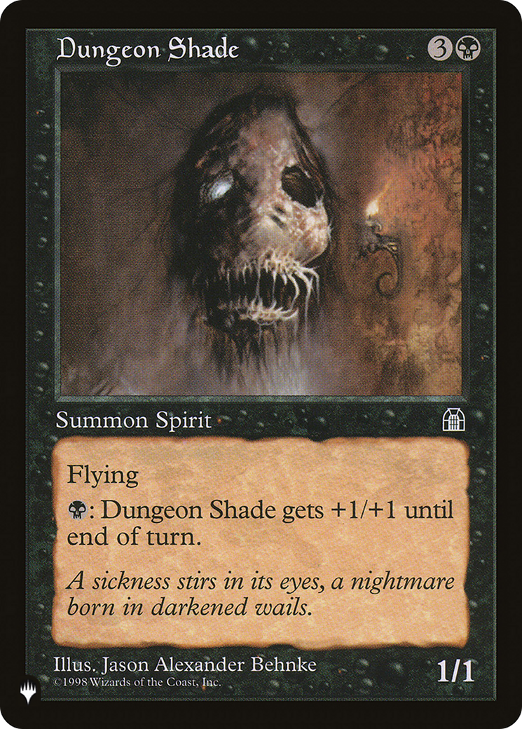 Dungeon Shade (Retro) (STH-58) - The List