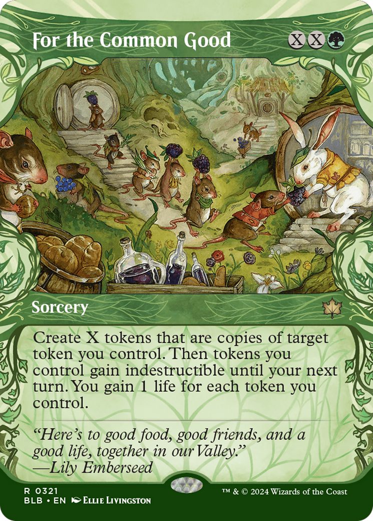 For the Common Good (Showcase) [Bloomburrow] Foil
