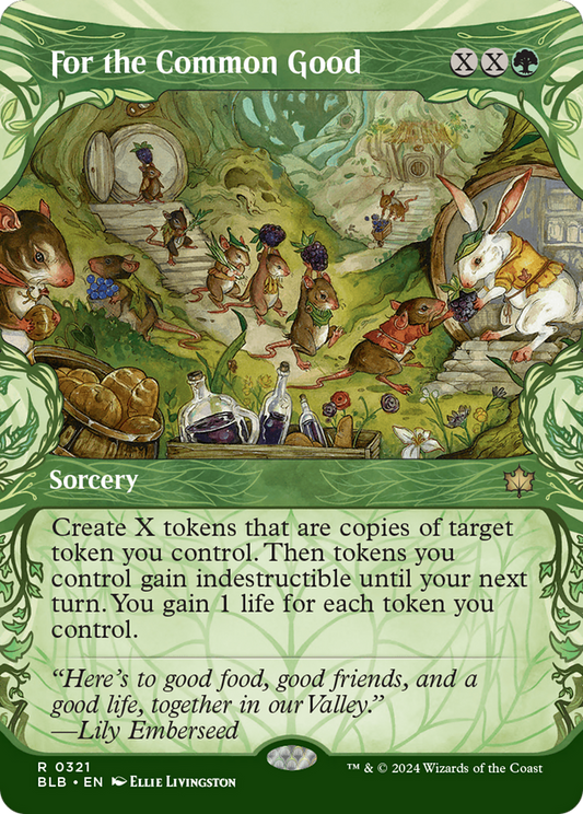 For the Common Good (Showcase) [Bloomburrow] Foil
