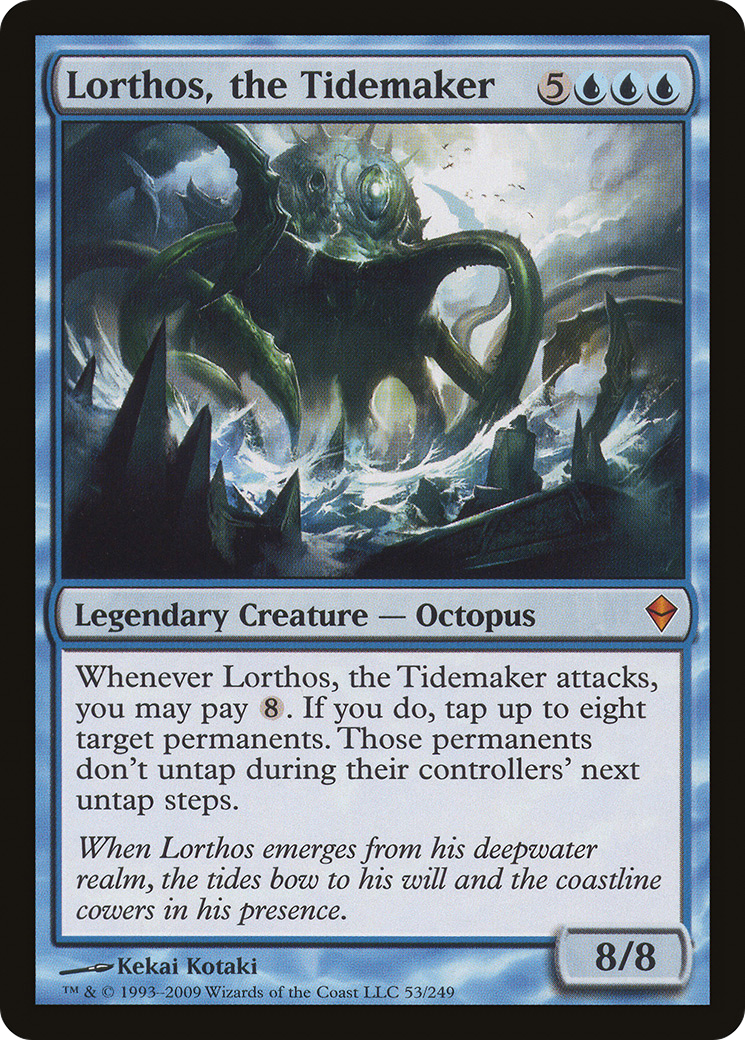 Lorthos, the Tidemaker (053) Foil - Zendikar