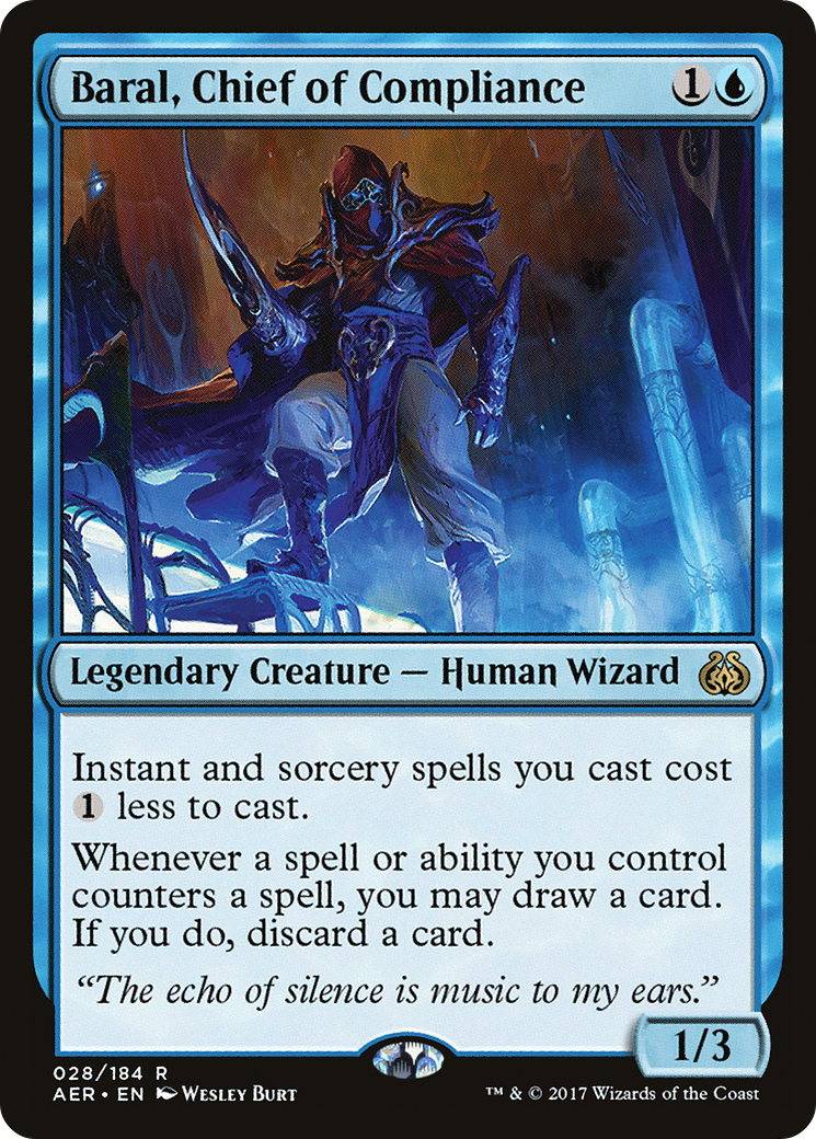 Baral, Chief of Compliance (028) Foil - Aether Revolt