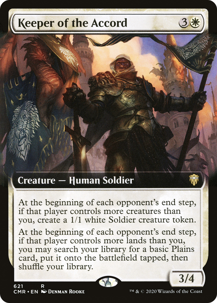 Keeper of the Accord (Extended Art) (621) - Commander Legends