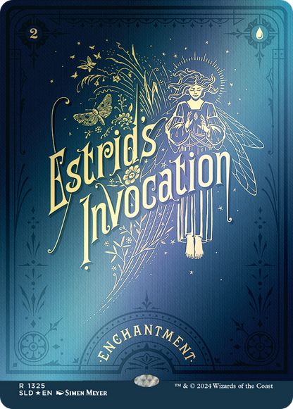 Estrid's Invocation // Estrid's Invocation (1325) Foil - Secret Lair Drop