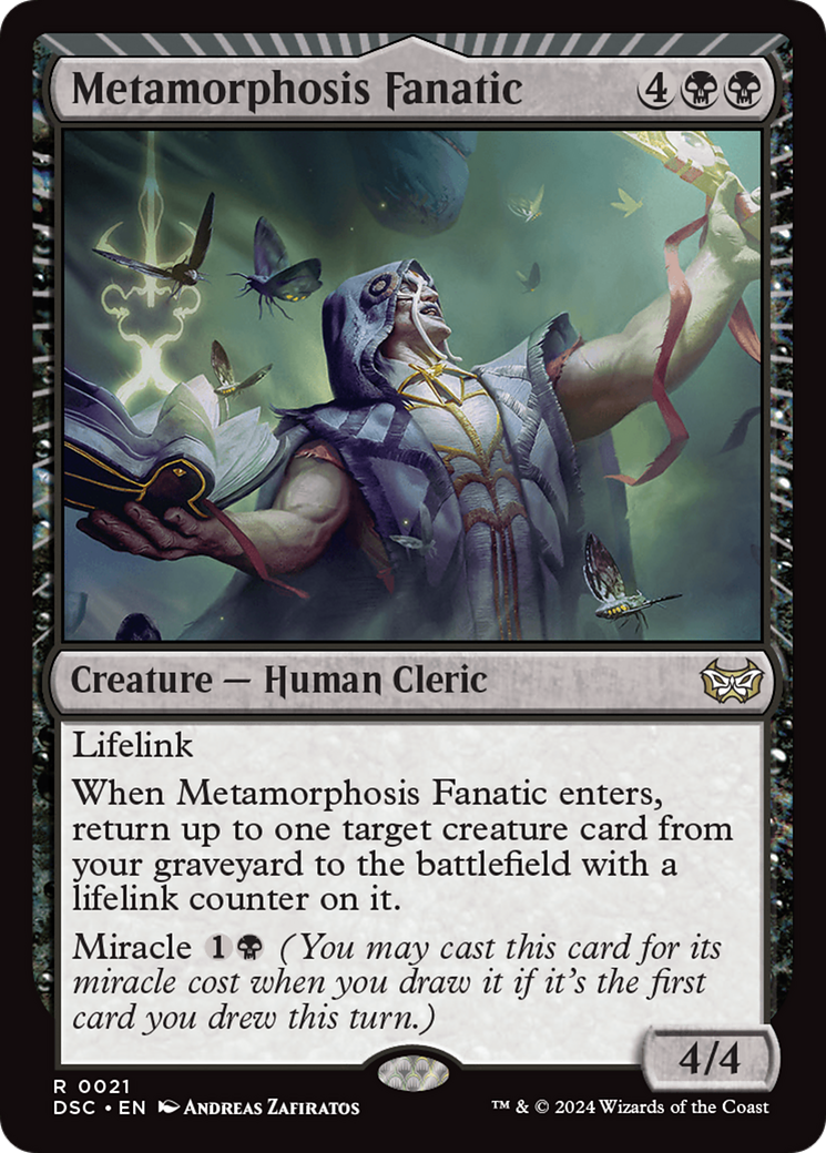 Metamorphosis Fanatic [Duskmourn: House of Horror Commander] | Silver Goblin