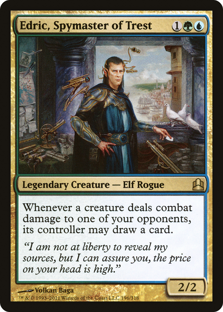 Edric, Spymaster of Trest [Commander 2011] | Silver Goblin