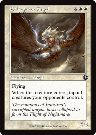 Subjugator Angel (Retro Frame) (350) - Innistrad Remastered | Silver Goblin