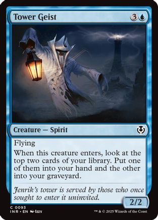 Tower Geist Foil (093) - Innistrad Remastered | Silver Goblin