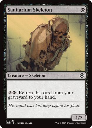 Sanitarium Skeleton (129) - Innistrad Remastered | Silver Goblin