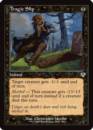 Tragic Slip (Retro Frame) (390) - Innistrad Remastered | Silver Goblin