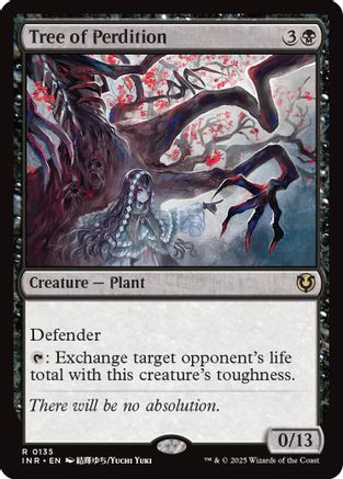 Tree of Perdition Foil (135) - Innistrad Remastered | Silver Goblin