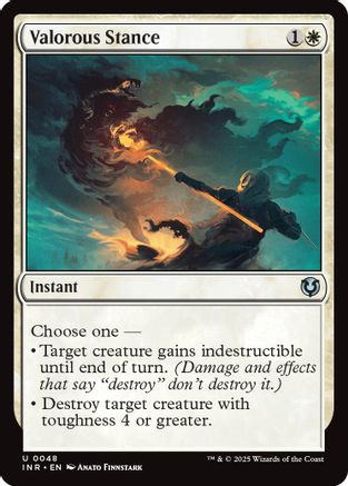 Valorous Stance Foil (048) - Innistrad Remastered | Silver Goblin