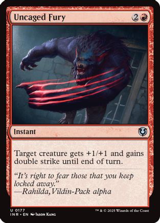 Uncaged Fury (177) - Innistrad Remastered | Silver Goblin