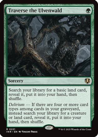 Traverse the Ulvenwald Foil (221) - Innistrad Remastered | Silver Goblin