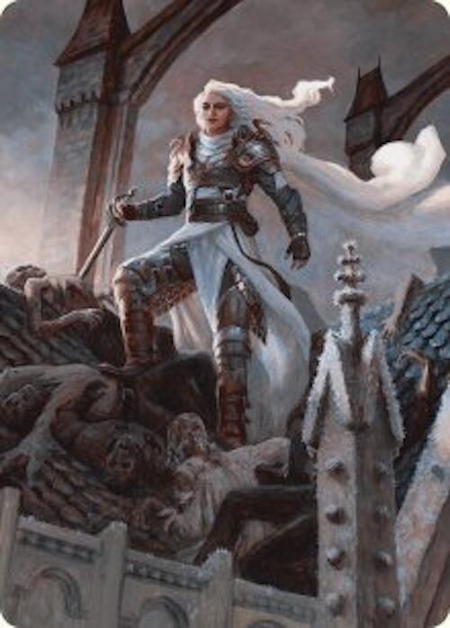 Thalia, Heretic Cathar Art Card [Innistrad Remastered Art Series] | Silver Goblin