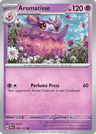 Aromatisse (039/131) [Scarlet & Violet: Prismatic Evolutions] | Silver Goblin