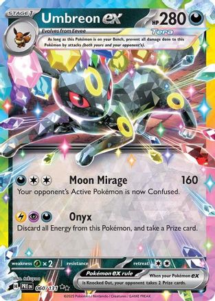 Umbreon ex (60) Holofoil - Prismatic Evolutions