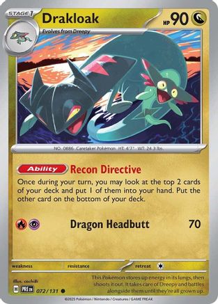 Drakloak (72) - Prismatic Evolutions
