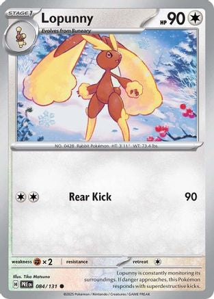 Lopunny (084/131) [Scarlet & Violet: Prismatic Evolutions] | Silver Goblin