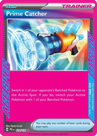 Prime Catcher (119) Holofoil - SV Prismatic Evolutions