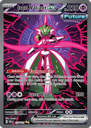 Iron Valiant ex (157) Holofoil - Prismatic Evolutions