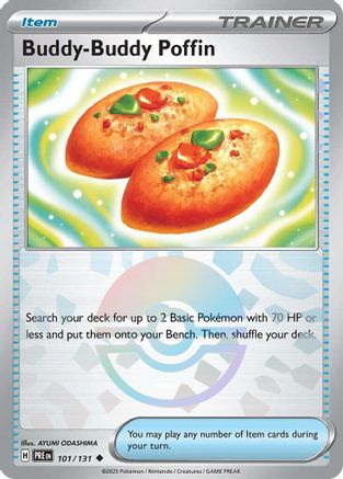 Buddy-Buddy Poffin (Poke Ball Pattern) (101) Holofoil - Prismatic Evolutions