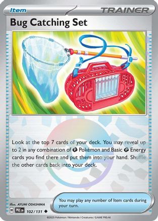Bug Catching Set (Poke Ball Pattern) (102) Holofoil - Prismatic Evolutions