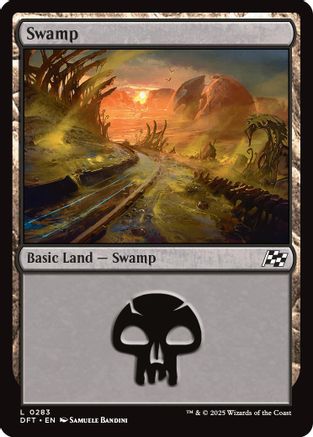 Swamp (0283) (-283) - Aetherdrift | Silver Goblin