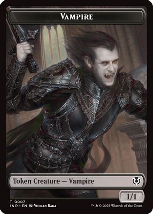 Vampire (0007) // Vampire (0008) Double-Sided Token Foil (7 // 8) - Innistrad Remastered | Silver Goblin