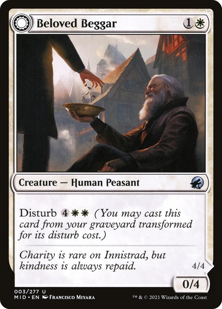 Beloved Beggar // Generous Soul (003) - Innistrad: Midnight Hunt