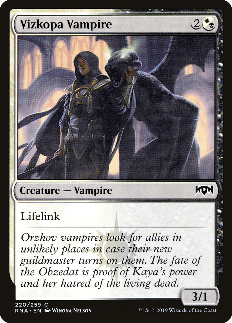 Vizkopa Vampire (220) Foil - Ravnica Allegiance